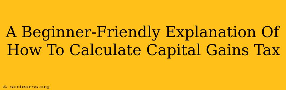 A Beginner-Friendly Explanation Of How To Calculate Capital Gains Tax