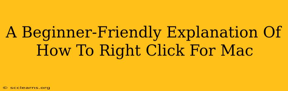 A Beginner-Friendly Explanation Of How To Right Click For Mac