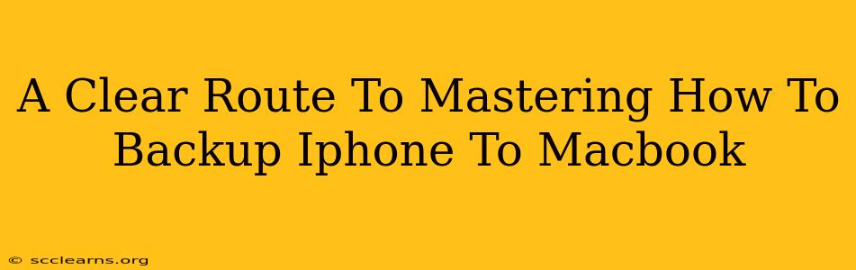 A Clear Route To Mastering How To Backup Iphone To Macbook