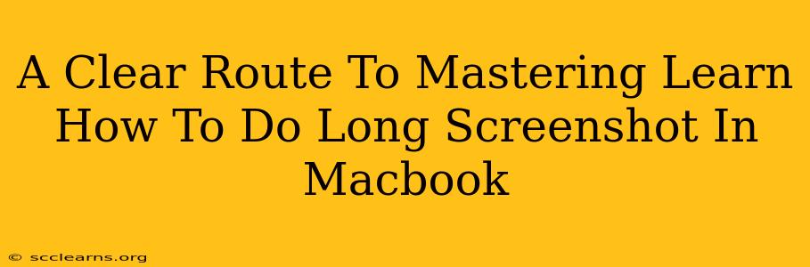 A Clear Route To Mastering Learn How To Do Long Screenshot In Macbook