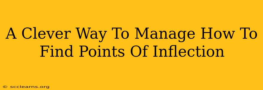 A Clever Way To Manage How To Find Points Of Inflection