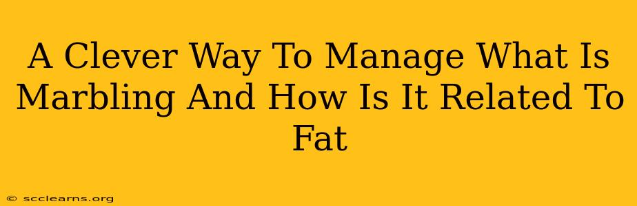 A Clever Way To Manage What Is Marbling And How Is It Related To Fat