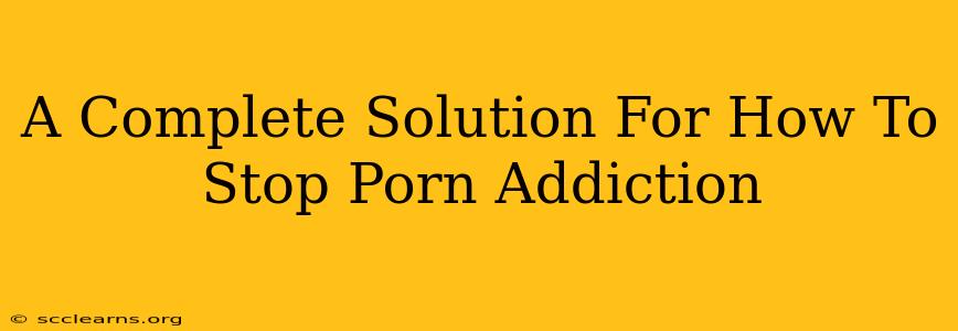 A Complete Solution For How To Stop Porn Addiction