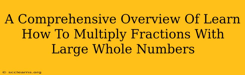 A Comprehensive Overview Of Learn How To Multiply Fractions With Large Whole Numbers