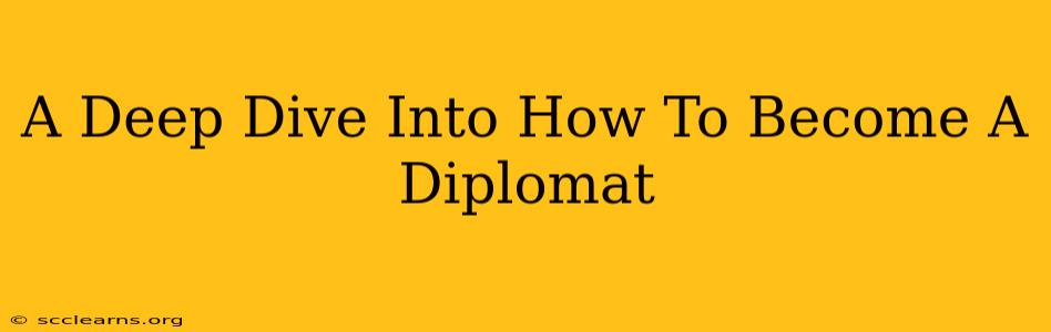 A Deep Dive Into How To Become A Diplomat