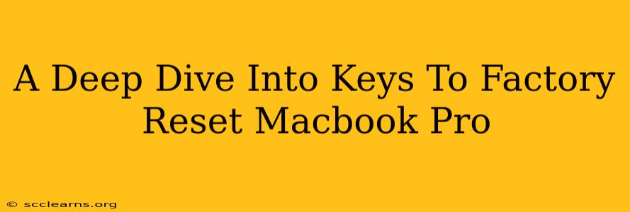 A Deep Dive Into Keys To Factory Reset Macbook Pro