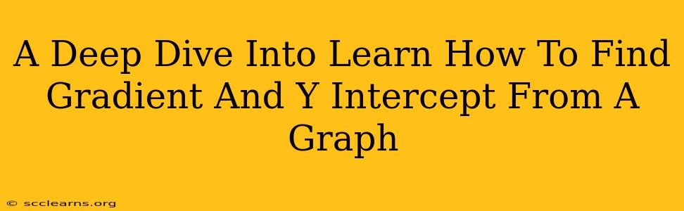 A Deep Dive Into Learn How To Find Gradient And Y Intercept From A Graph