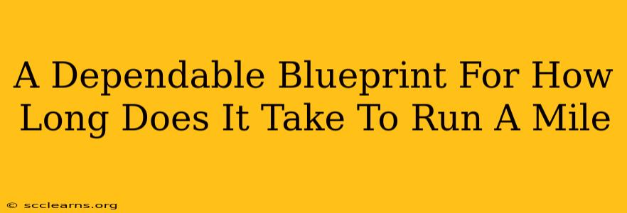 A Dependable Blueprint For How Long Does It Take To Run A Mile