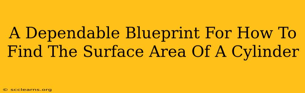 A Dependable Blueprint For How To Find The Surface Area Of A Cylinder