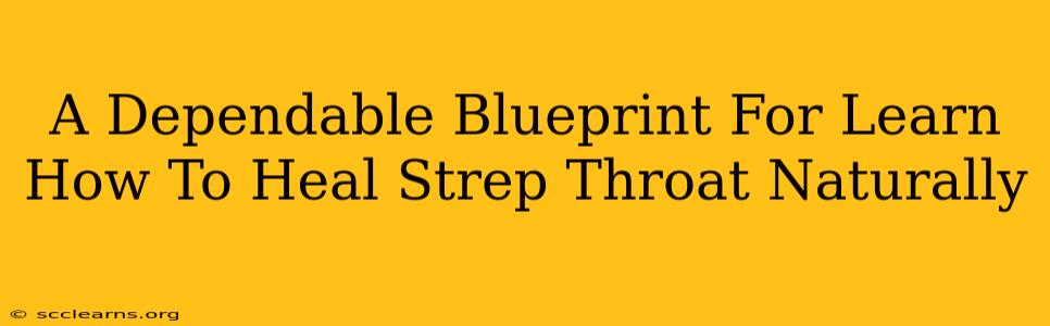 A Dependable Blueprint For Learn How To Heal Strep Throat Naturally