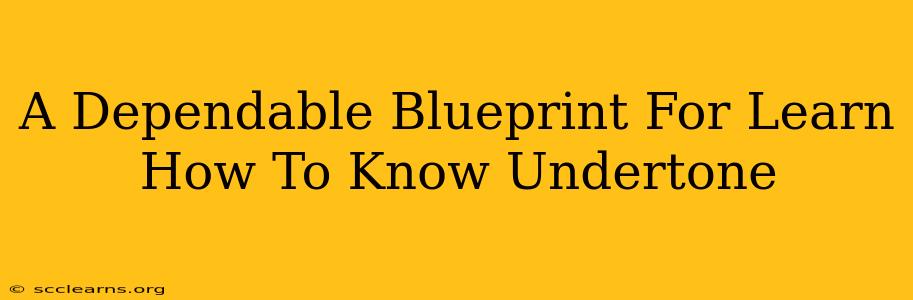 A Dependable Blueprint For Learn How To Know Undertone