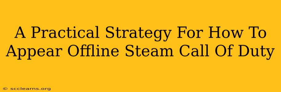 A Practical Strategy For How To Appear Offline Steam Call Of Duty