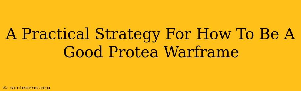 A Practical Strategy For How To Be A Good Protea Warframe