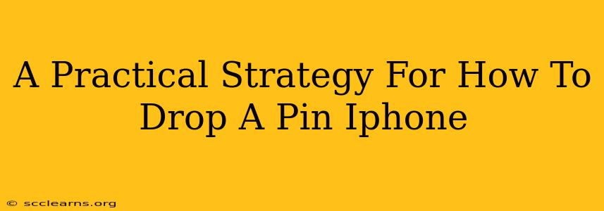 A Practical Strategy For How To Drop A Pin Iphone