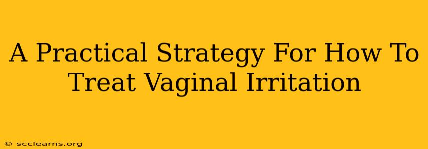 A Practical Strategy For How To Treat Vaginal Irritation