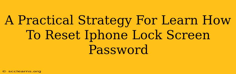 A Practical Strategy For Learn How To Reset Iphone Lock Screen Password