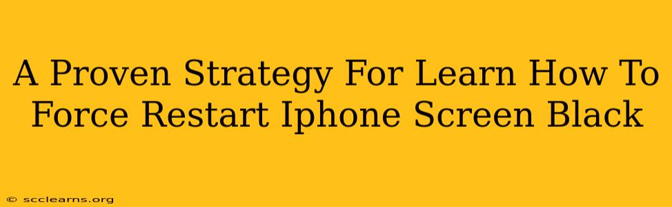 A Proven Strategy For Learn How To Force Restart Iphone Screen Black