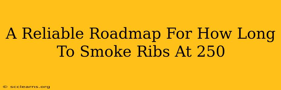 A Reliable Roadmap For How Long To Smoke Ribs At 250