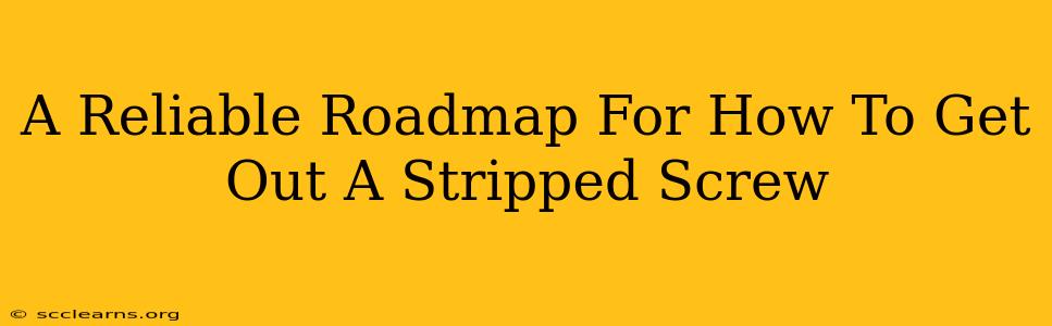 A Reliable Roadmap For How To Get Out A Stripped Screw