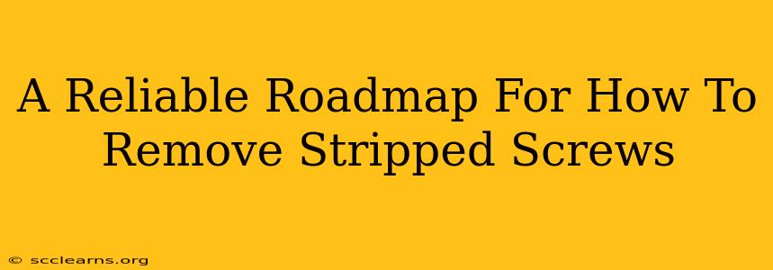 A Reliable Roadmap For How To Remove Stripped Screws