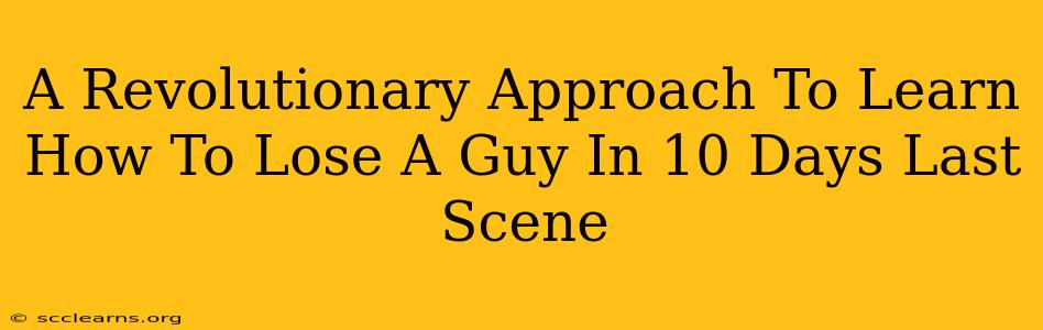 A Revolutionary Approach To Learn How To Lose A Guy In 10 Days Last Scene