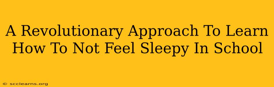 A Revolutionary Approach To Learn How To Not Feel Sleepy In School