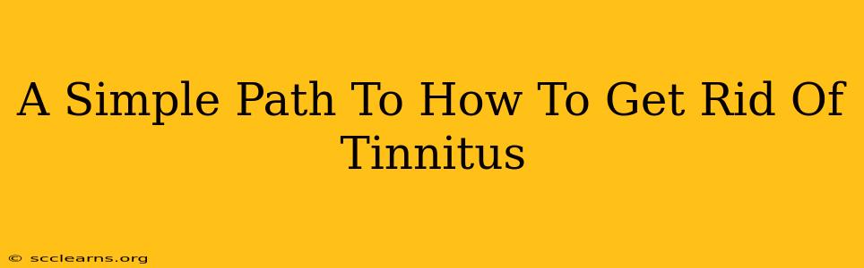 A Simple Path To How To Get Rid Of Tinnitus