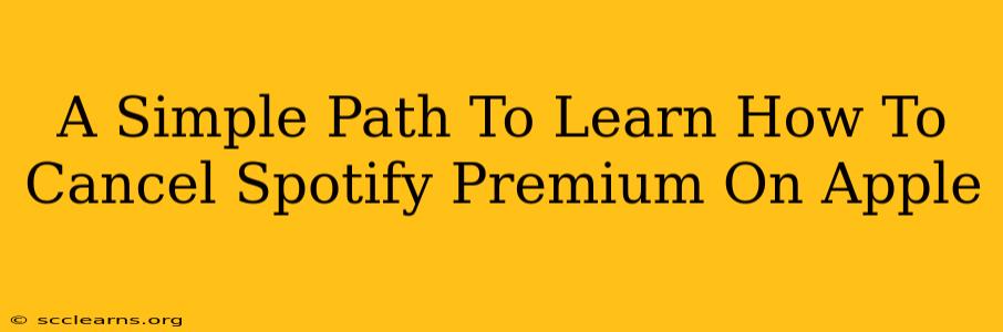 A Simple Path To Learn How To Cancel Spotify Premium On Apple