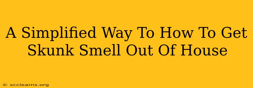 A Simplified Way To How To Get Skunk Smell Out Of House