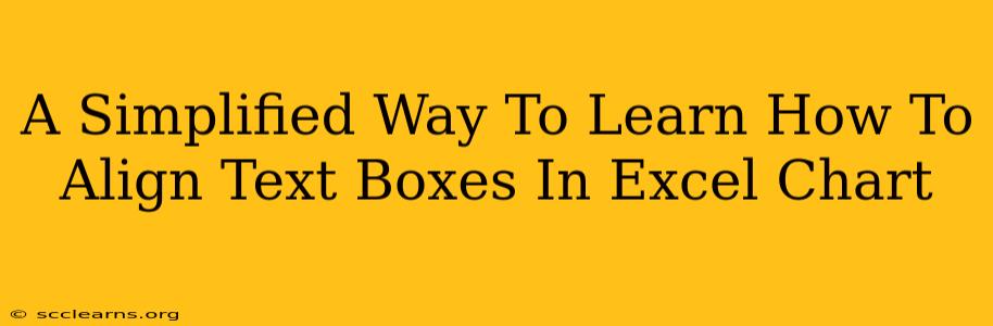 A Simplified Way To Learn How To Align Text Boxes In Excel Chart
