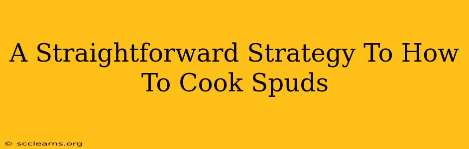 A Straightforward Strategy To How To Cook Spuds