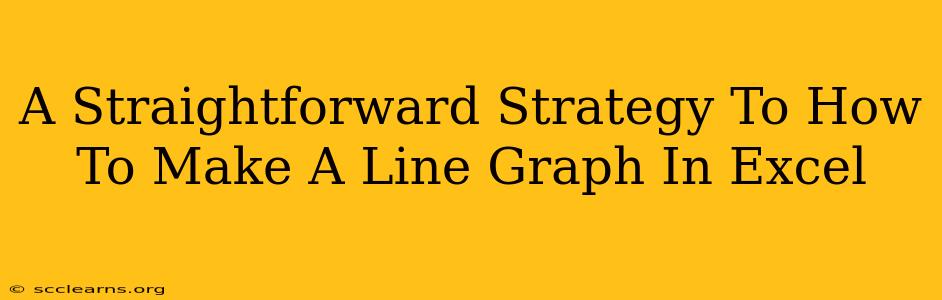 A Straightforward Strategy To How To Make A Line Graph In Excel