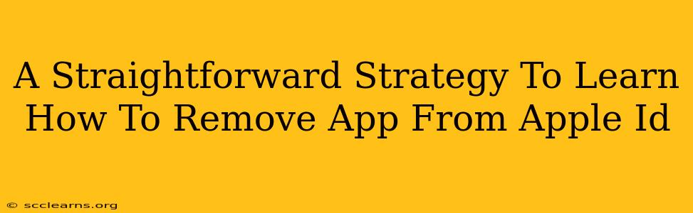 A Straightforward Strategy To Learn How To Remove App From Apple Id