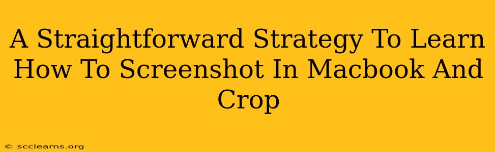 A Straightforward Strategy To Learn How To Screenshot In Macbook And Crop