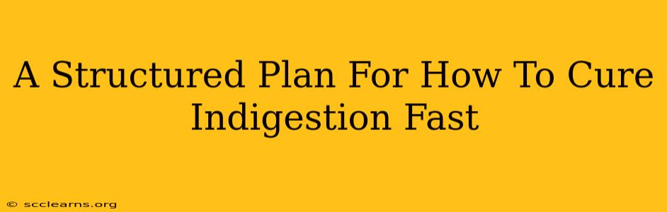 A Structured Plan For How To Cure Indigestion Fast