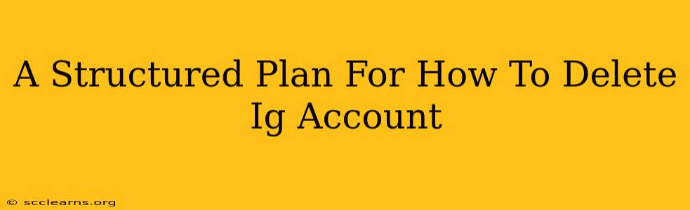 A Structured Plan For How To Delete Ig Account