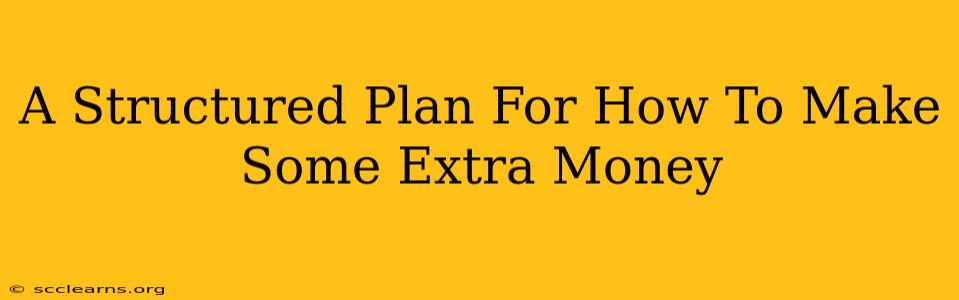 A Structured Plan For How To Make Some Extra Money