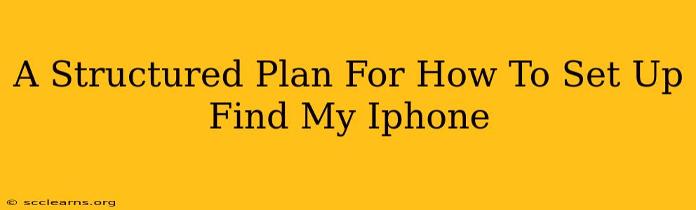 A Structured Plan For How To Set Up Find My Iphone