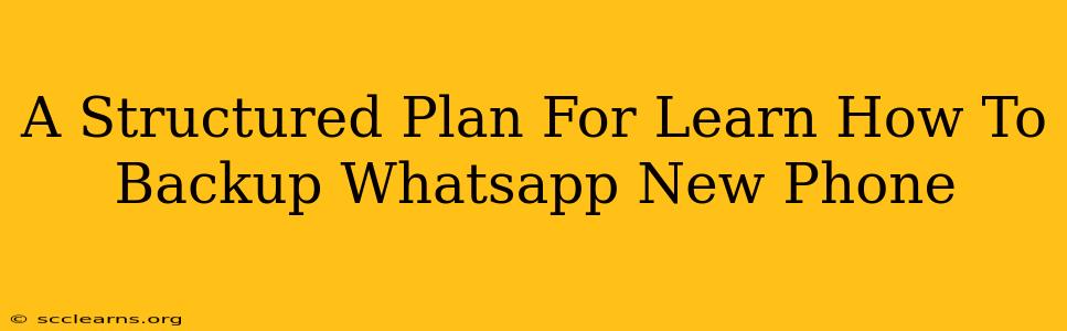 A Structured Plan For Learn How To Backup Whatsapp New Phone