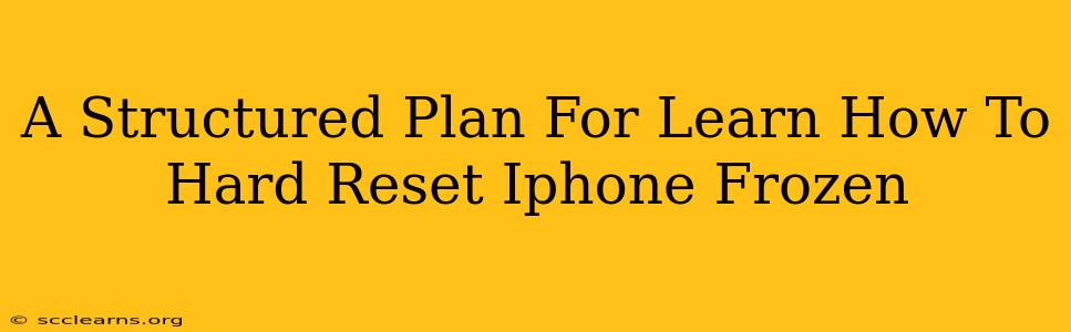 A Structured Plan For Learn How To Hard Reset Iphone Frozen