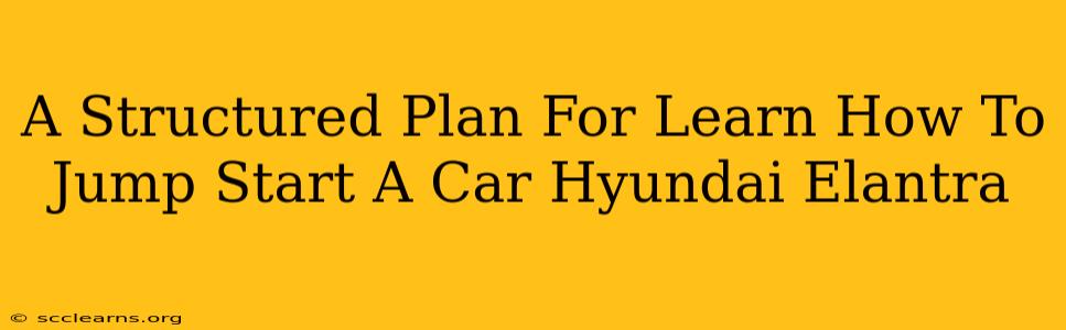 A Structured Plan For Learn How To Jump Start A Car Hyundai Elantra