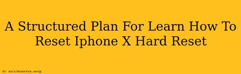 A Structured Plan For Learn How To Reset Iphone X Hard Reset