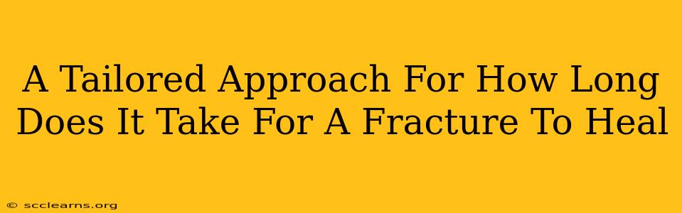 A Tailored Approach For How Long Does It Take For A Fracture To Heal