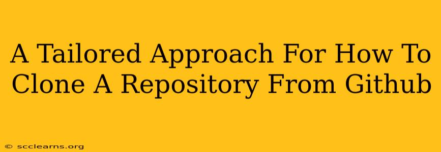 A Tailored Approach For How To Clone A Repository From Github
