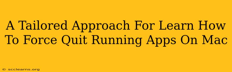 A Tailored Approach For Learn How To Force Quit Running Apps On Mac