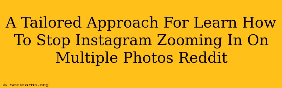 A Tailored Approach For Learn How To Stop Instagram Zooming In On Multiple Photos Reddit