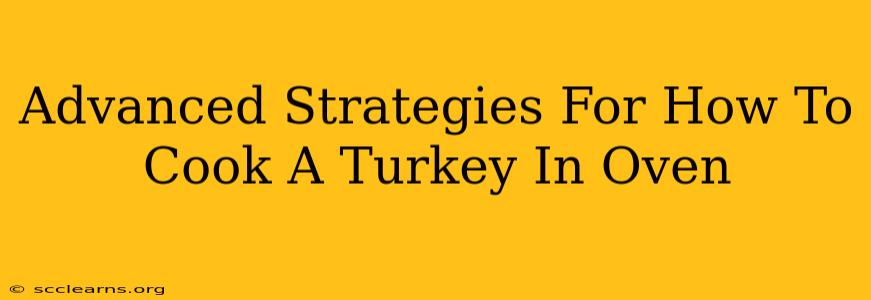 Advanced Strategies For How To Cook A Turkey In Oven