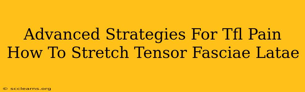 Advanced Strategies For Tfl Pain How To Stretch Tensor Fasciae Latae