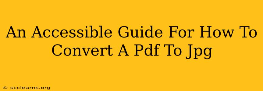 An Accessible Guide For How To Convert A Pdf To Jpg