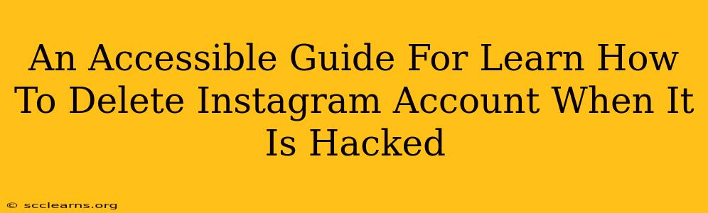 An Accessible Guide For Learn How To Delete Instagram Account When It Is Hacked